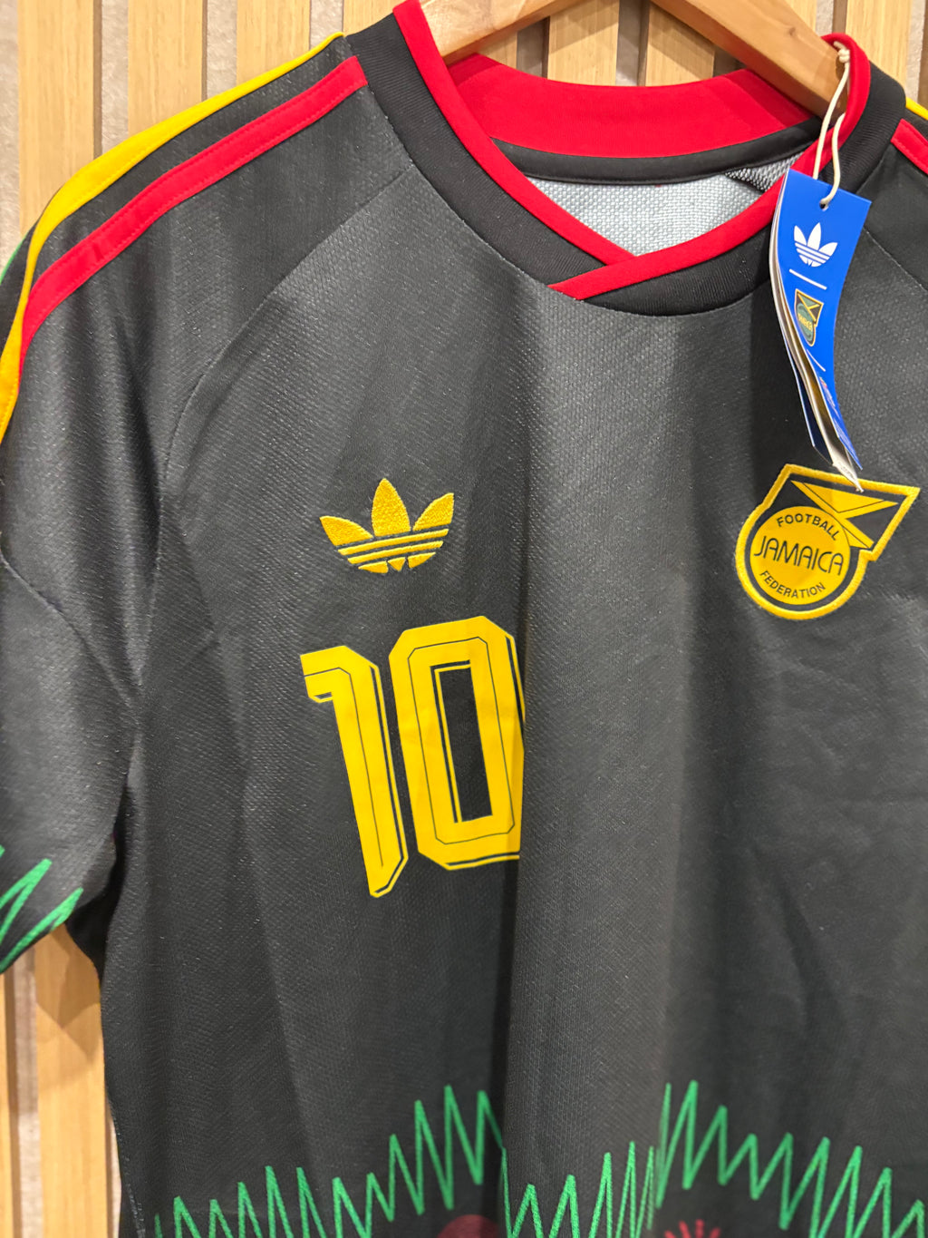 Jamaica 2026 Bob Marley Away Shirt Marley 10 BNWT