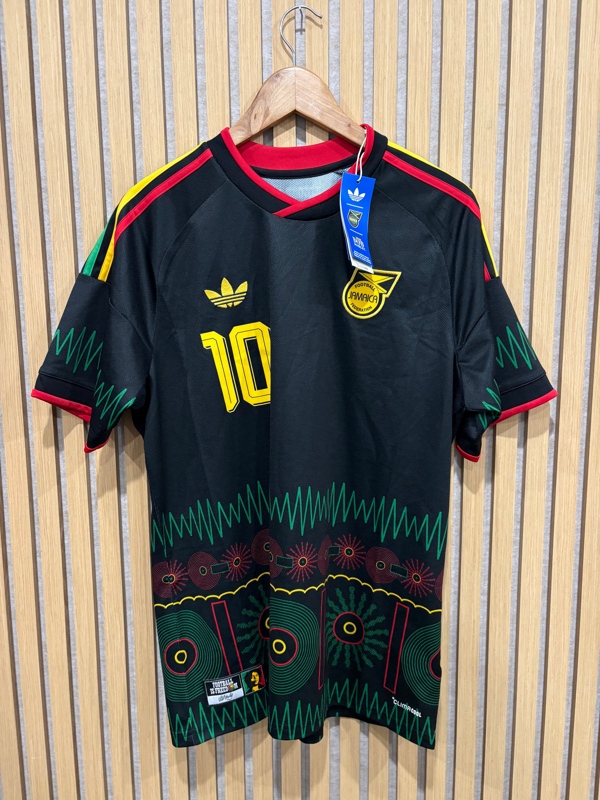 Jamaica 2026 Bob Marley Away Shirt Marley 10 BNWT